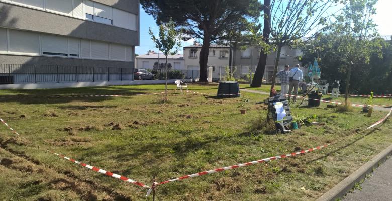 Emplacement jardin partagé PepSE Brest